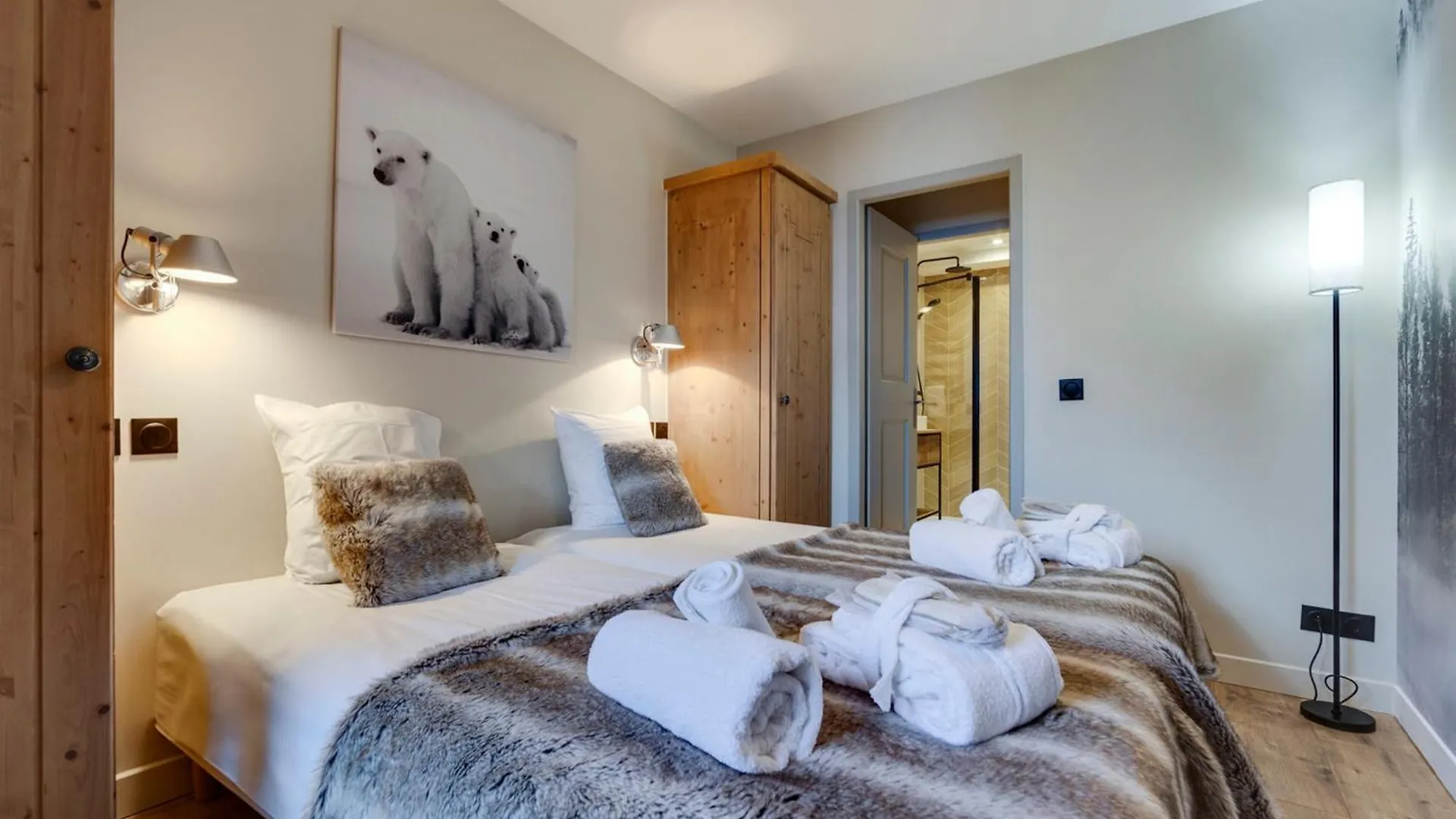 Appartement Cosy Avec Acces Direct Aux Pistes, Piscine Et Spa A Arc 1950 - Fr-1-686-39 ブール・サン・モーリス アパート
