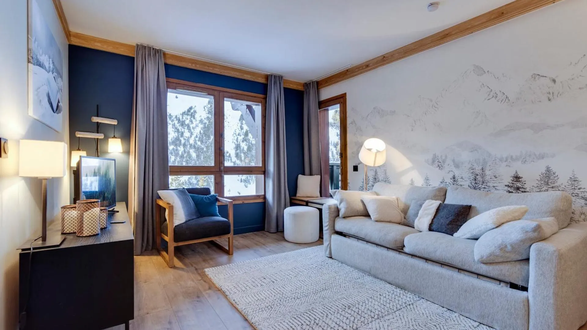 アパート Appartement Cosy Avec Acces Direct Aux Pistes, Piscine Et Spa A Arc 1950 - Fr-1-686-39 ブール・サン・モーリス